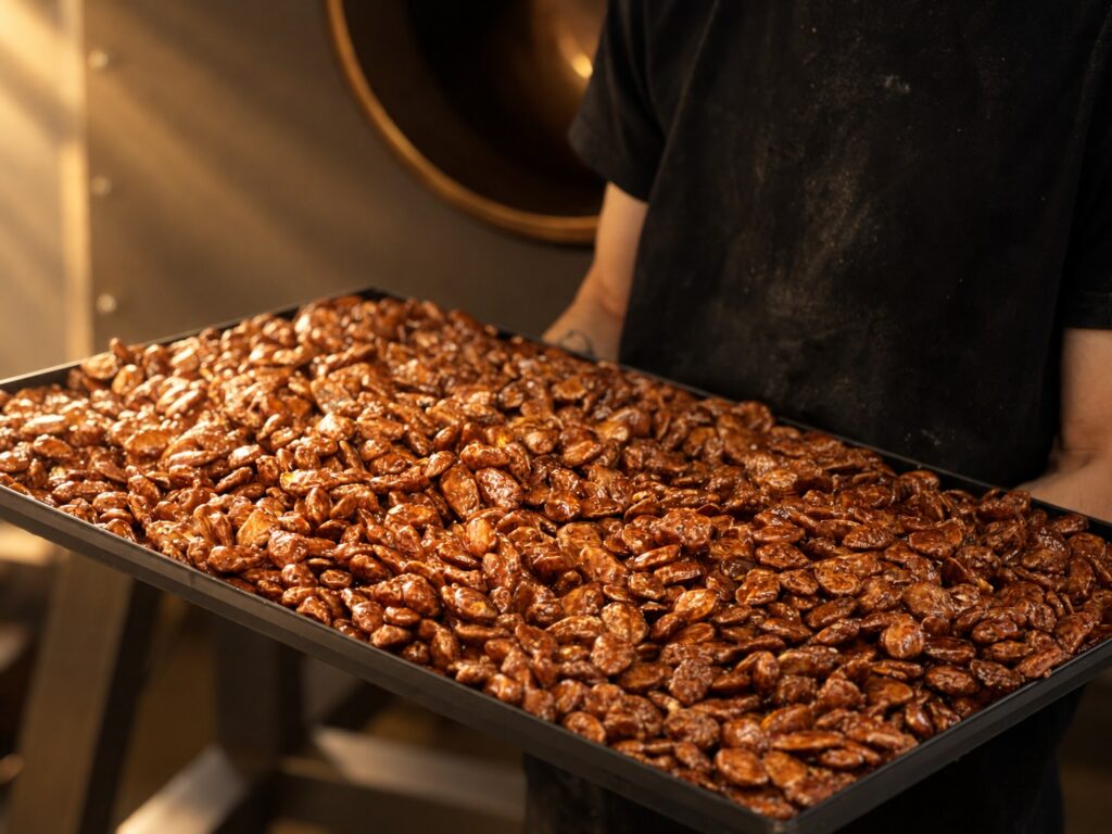 Chouchous et pralines au miel
