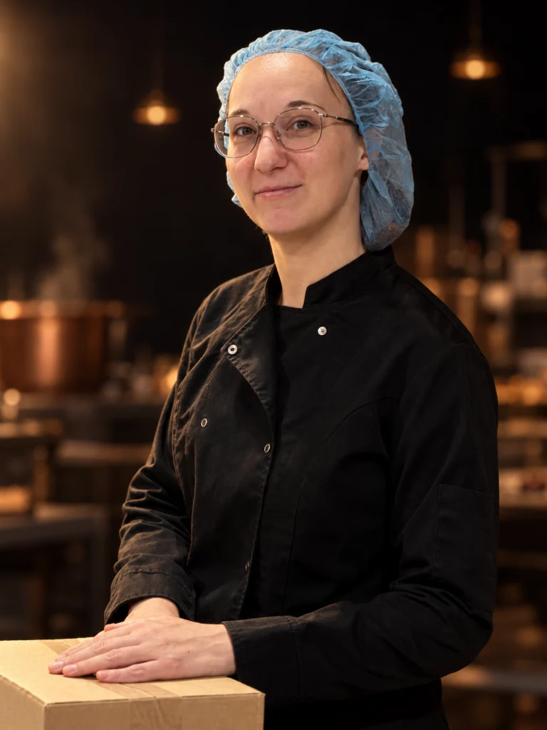 Julie, responsable des commandes et des expéditions